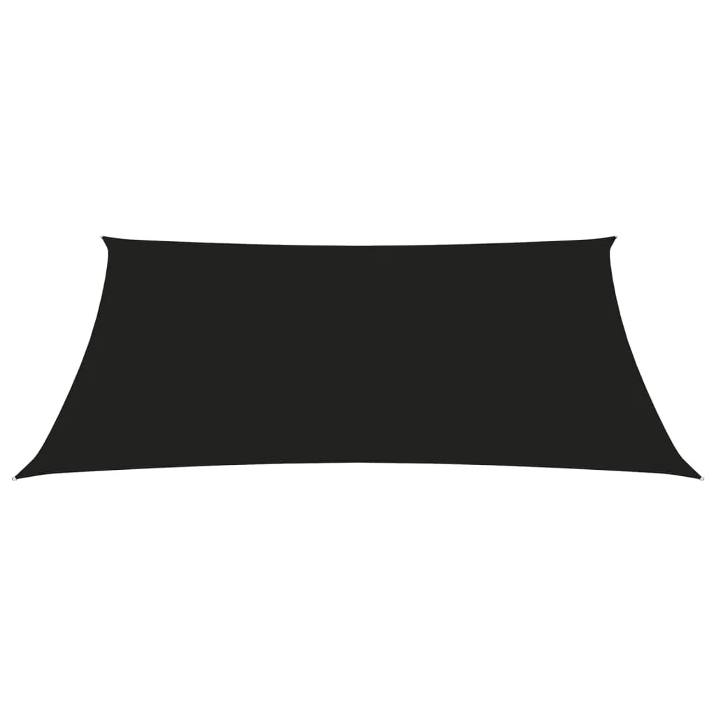 Vela ombreggiante/ombrellone rettangolare in tessuto Oxford 2,5 x 3,5 m nero 02_0009559