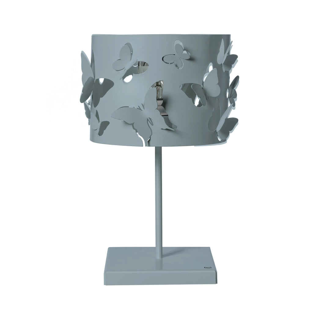 Lampada da tavolo moderna Farfallosa Bianco marmo