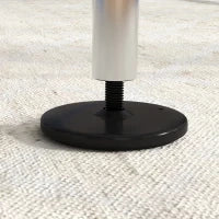 Barra ginnica per bambini con Altezza Regolabile in 5 Livelli e Anelli Allenamento ginnica Pieghevole a Casa Blu