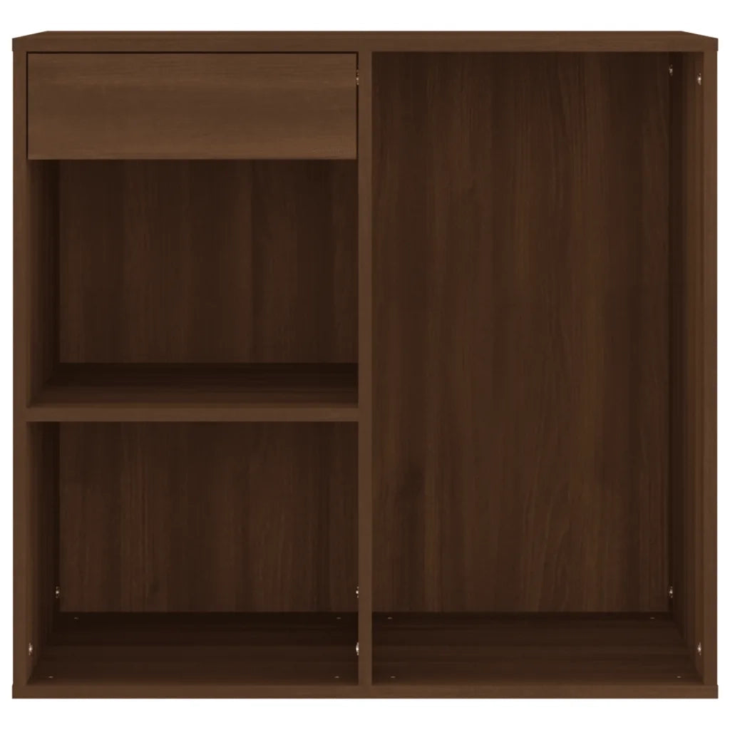 Armadietto per Cosmetici Rovere Marrone 80x40x75 cm in Legno 820504