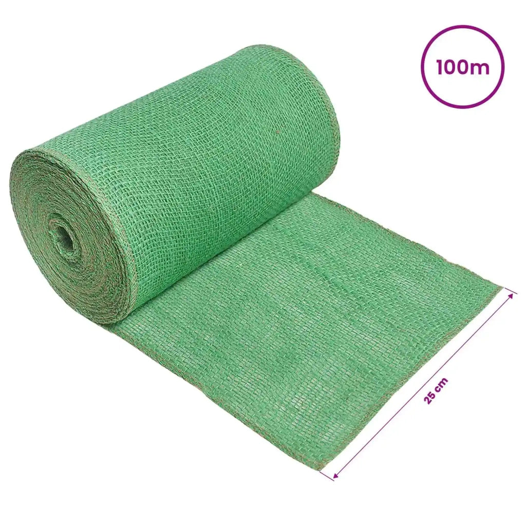 Rotolo di Juta 25 x 10000 cm Verde 42012029
