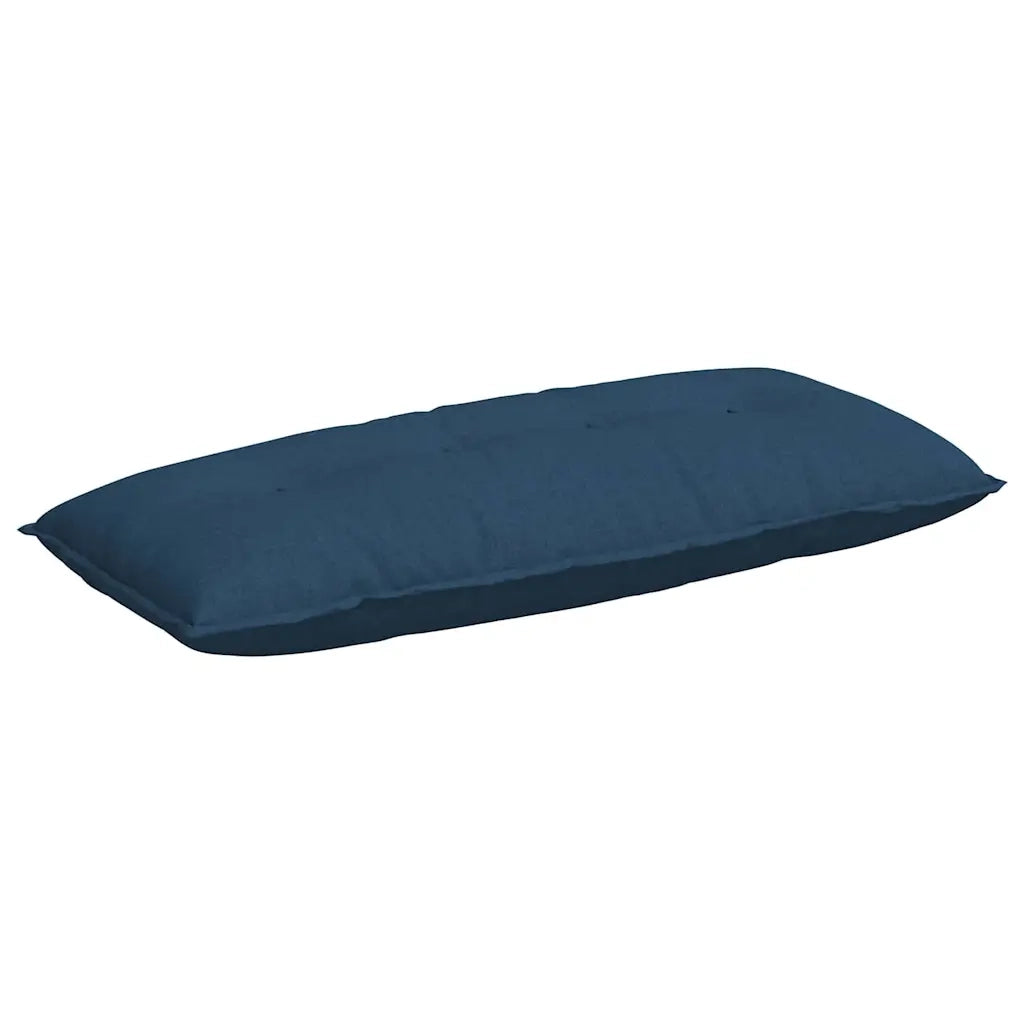 Cuscino per Schiena | Cuscino dorsale Blu 120 x 19 x 50 cm Tessuto