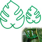 Supporto per piante a forma di Monstera - 2 misure Supporto estetico per piante fogliose Supporto per steli di piante di crescita verticale (orto) - Set da 2