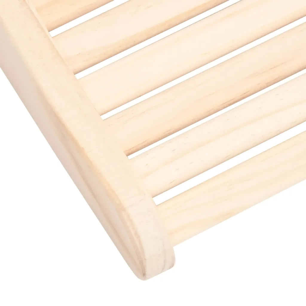 Poggiatesta per Sauna in Legno Massello di Pino cod mxl 40744