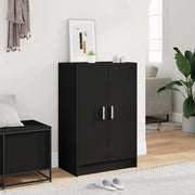 Scarpiera Nera 60x35x92 cm in Truciolato cod mxl 51344