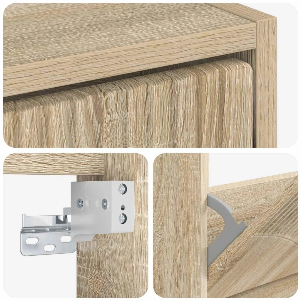 Mobiletto per Scarpe da Muro HOORN 71 x 17 x 43 cm 897287