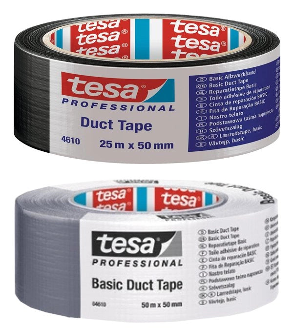 NASTRO TELATO TESA mm 50x25 mt - Grigio - TESA