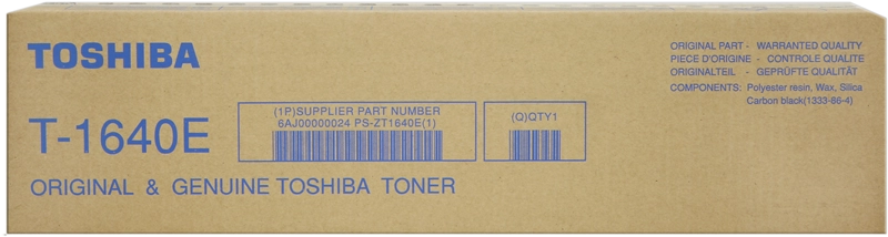 ORIGINAL Toshiba toner nero T-1640E 6AJ00000024 ~24000 Seiten
