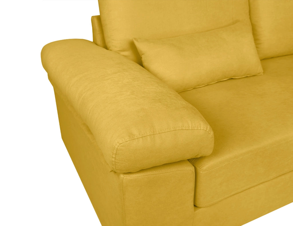 Divano angolare 3 posti con chaise longue destra - Washington - DI-WA16FBC-CLDX