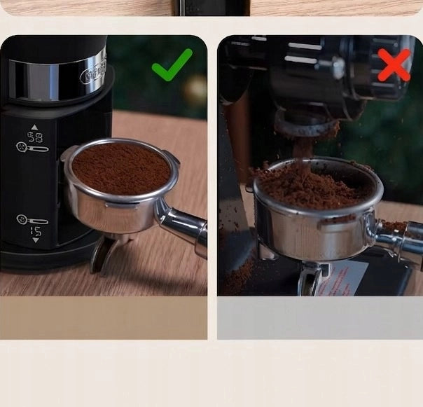 Macinacaffè Elettrico HiBREW G3A con Macine Coniche 40 mm; 31 Livelli e Sistema Antistatico