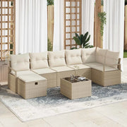 Set di divani con cuscino 4 pcs polyrattan 3360542