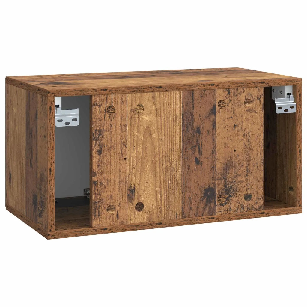 Mobile Porta TV da Muro Legno antico 59,5 x 31 x 30 cm 899393