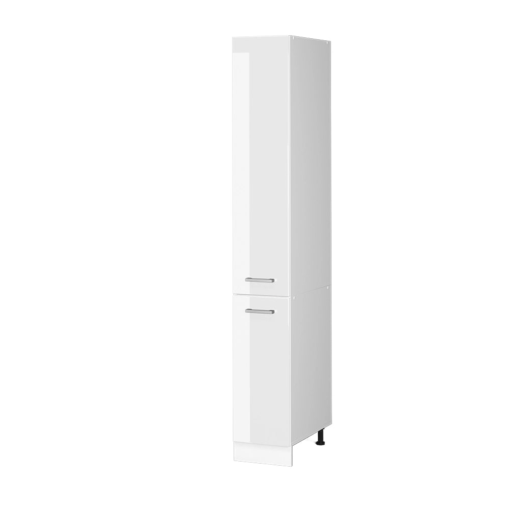 Vicco Dispensa universale Bianco lucido 30 cm con porte