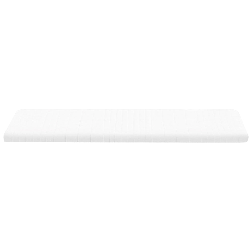 Coprimaterasso in schiuma bianca 90 x 200 cm comfort morbidezza