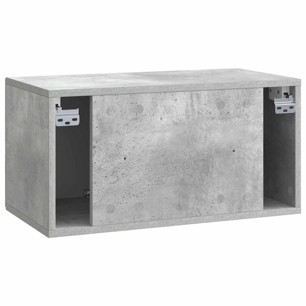 Mobile Porta TV da Muro Grigio Cemento 59,5 x 31 x 30 cm 898708