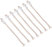Sostegno per Bottiglie e Lampade a Olio - Materiale: Cotone e Ceramica - 7 Pezzi - Lunghezza del Cavo: 185 mm - Adatto per Bottiglie da Vino e Lampade a Olio