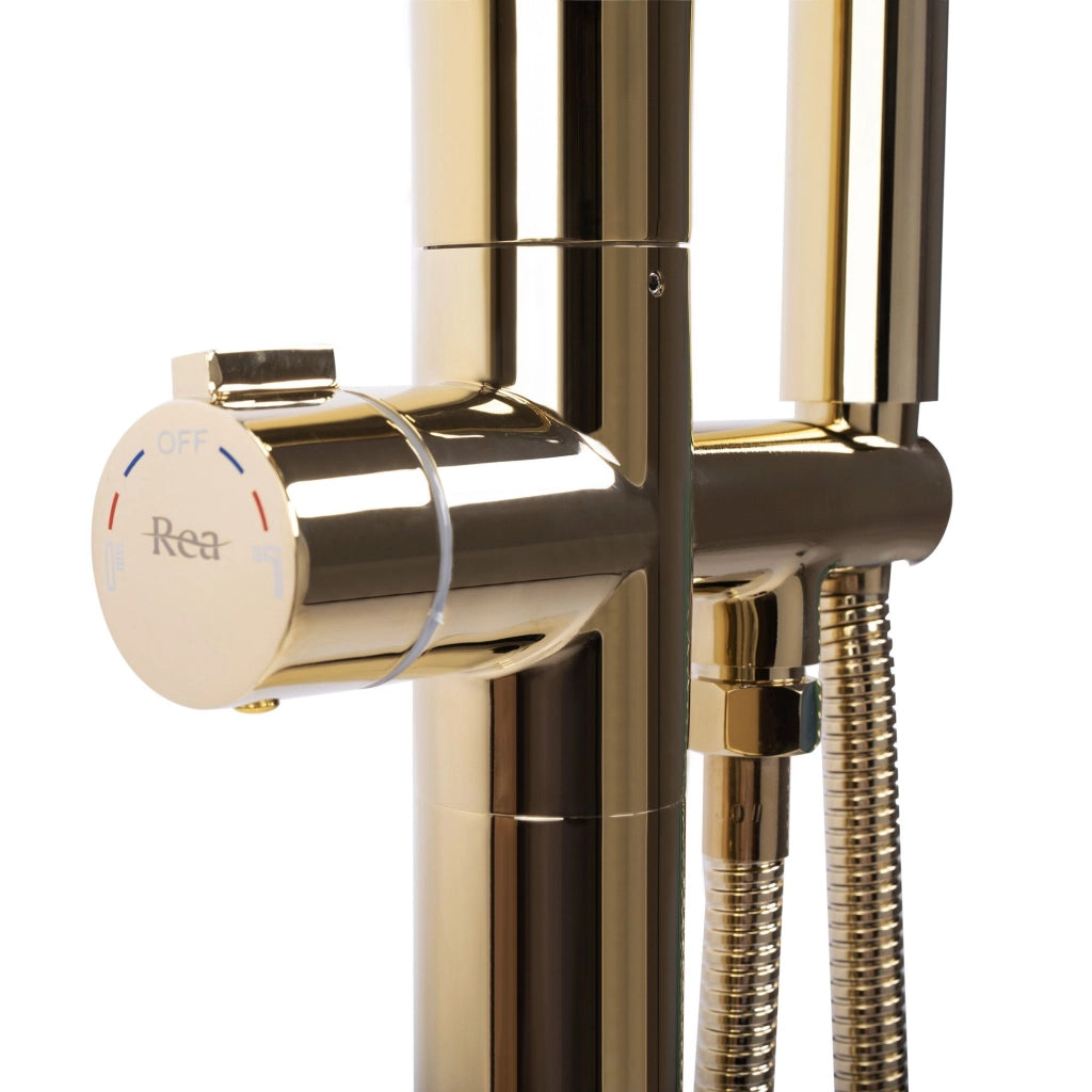 Rubinetto Indipendente Rea Clark Gold