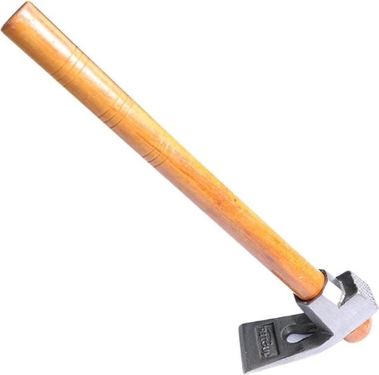 Scoopa per giardinaggio - Aratro manuale con manico in legno.