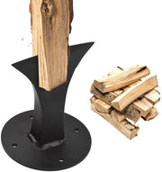 Corona d'oro - Sfaldatore per legno - Sfaldatore manuale - Costruzione in acciaio pesante - Dimensioni compatte - Per camino e stufa a legna