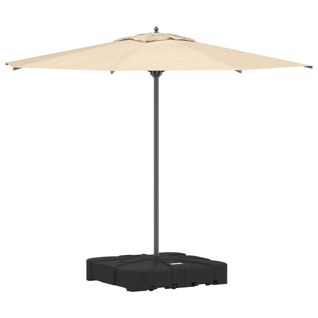 Set Base Parasol a Sbalzo in 2 Pezzi - 150kg Sabbia o 113kg Acqua
