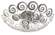 Candellux plafoniera VOLANS1 tonda cromata 40cm 3xE27
