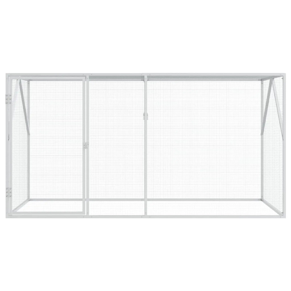 Gabbia per uccelli Antracite 208 x 102 x 108 cm Acciaio zincato CFW2677698