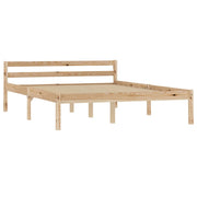 Giroletto senza Materasso 140x200 cm in Legno Massello di Pino 283193