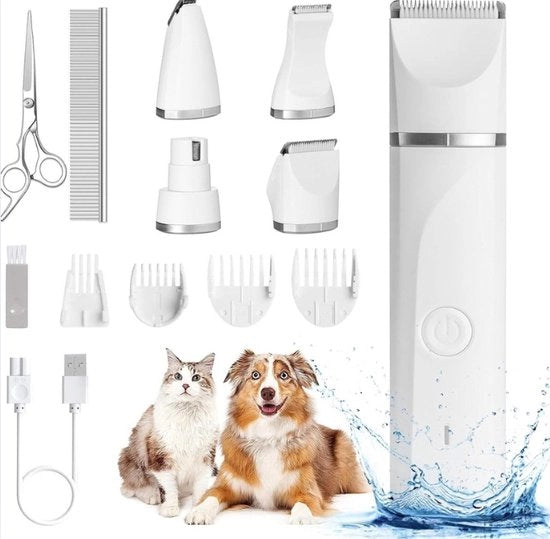 Ultraluce tondeuse per animali caricabile a batteria - wireless e adatta per gatti, cani e cavalli Tondeuse per cani pelo spesso