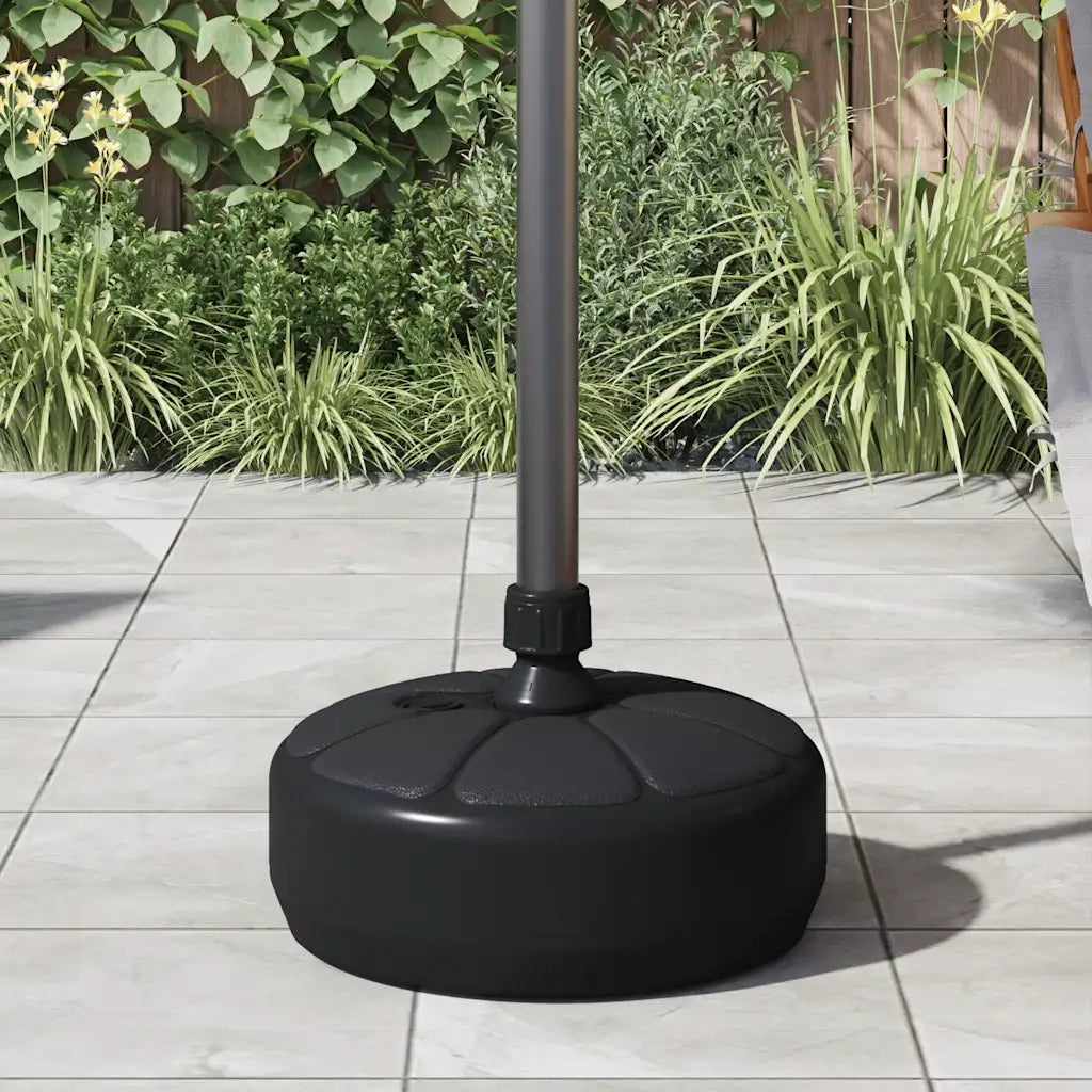 Base per Ombrellone Riempibile con Sabbia/Acqua 15L Nera CFW3828530