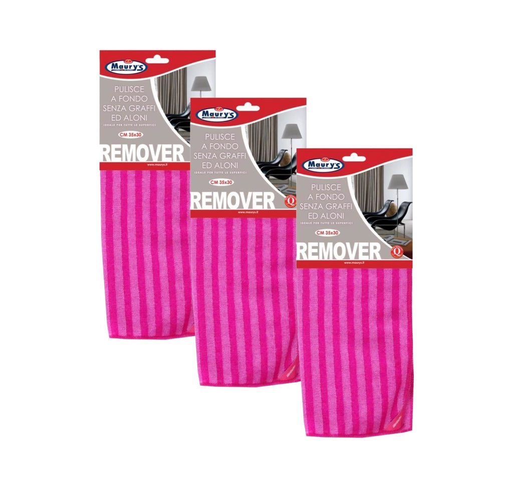 KIT SET 3 PZ MAURY'S PANNO MULTIUSO REMOVER 30X35CM