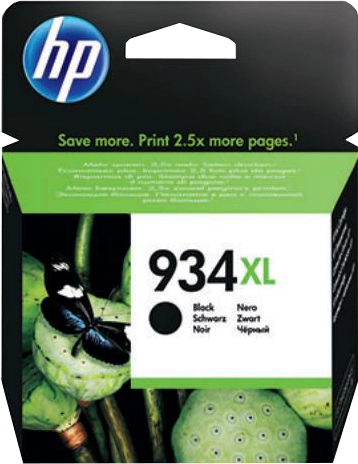 HP Cartuccia originale inchiostro nero ad alta capacità 934XL