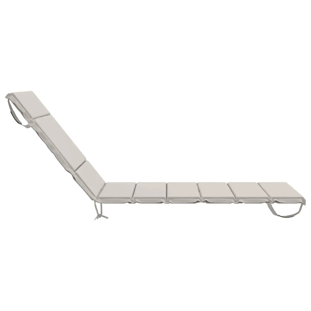 Cuscino per Lettino GEMERT 100% Poliestere Bianco 948590