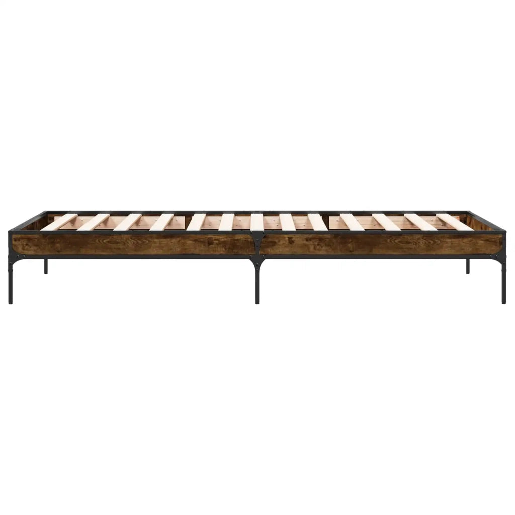 Struttura del letto Quercia Fumosa 80 x 200 cm