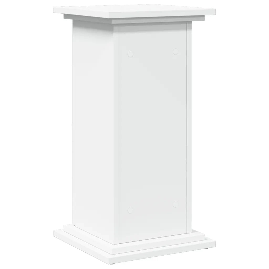 Supporto Espositivo Portaoggetti Bianco 31x30x60 cm Truciolato 854616