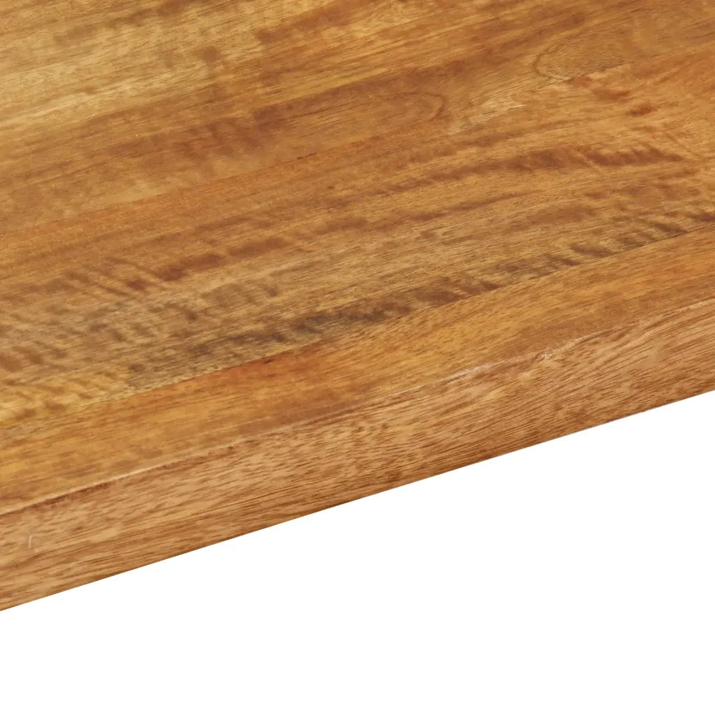 Piano per Tavolo 80x80x3,8 cm Quadrato Legno Massello di Pino 371675