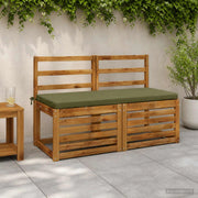 Cuscino per panchina SOEST 100% Poliestere Verde Oliva 949254