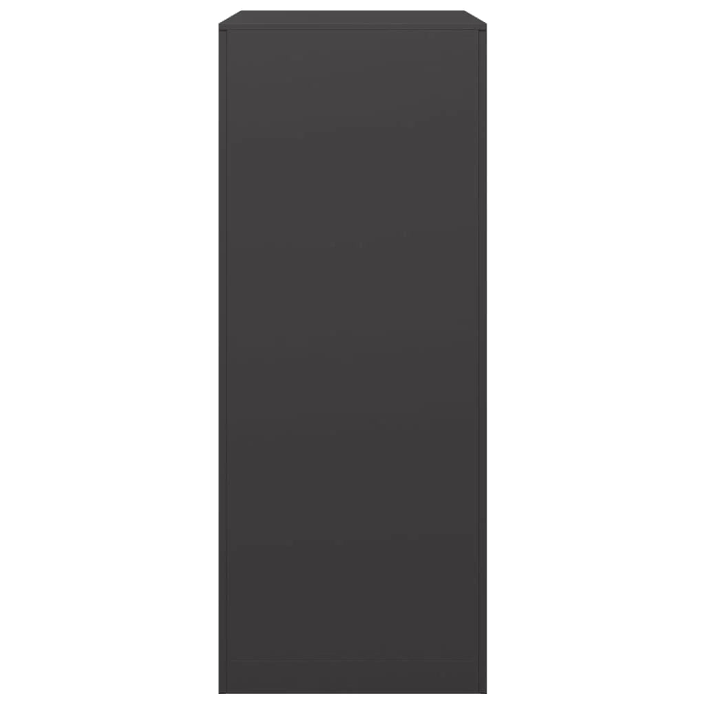 Portalegna 60 x 40 x 100 cm acciaio nero 02_0043720