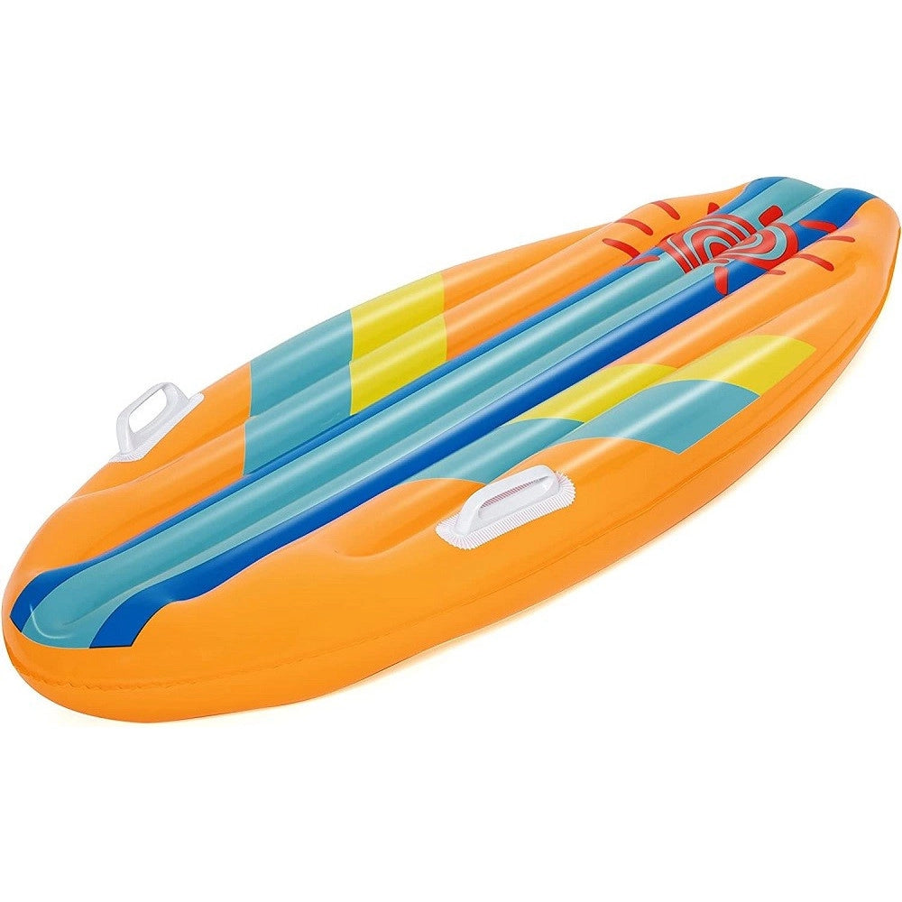 Trade Shop - Tavola Nuoto 114x46cm Con Maniglie Bambini Mare Piscina 2 Colori Assortiti 42046 -