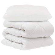 Set di Piumoni con cuscino 2 pz | Duvet Bianco Microfibra