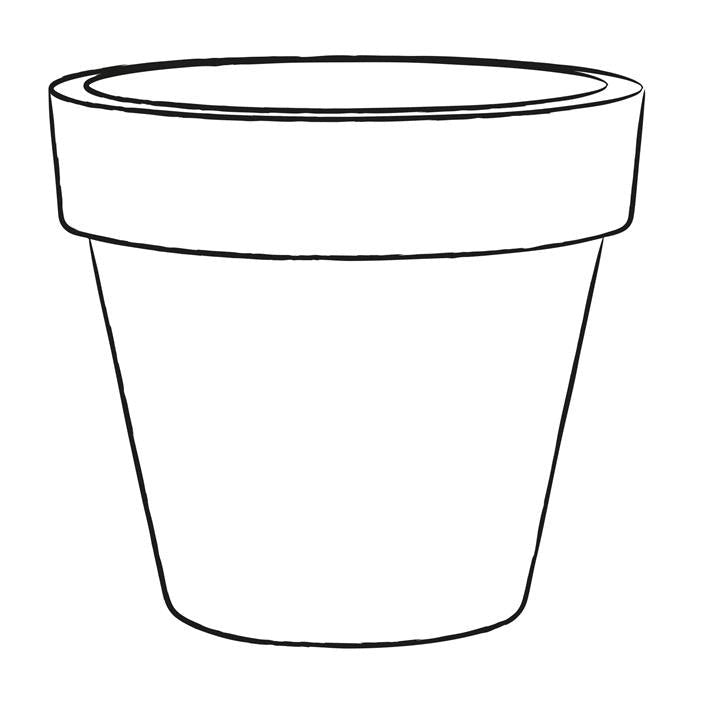 Vaso Ø140x128 cm in Polietilene Standard One 140 Cappuccino