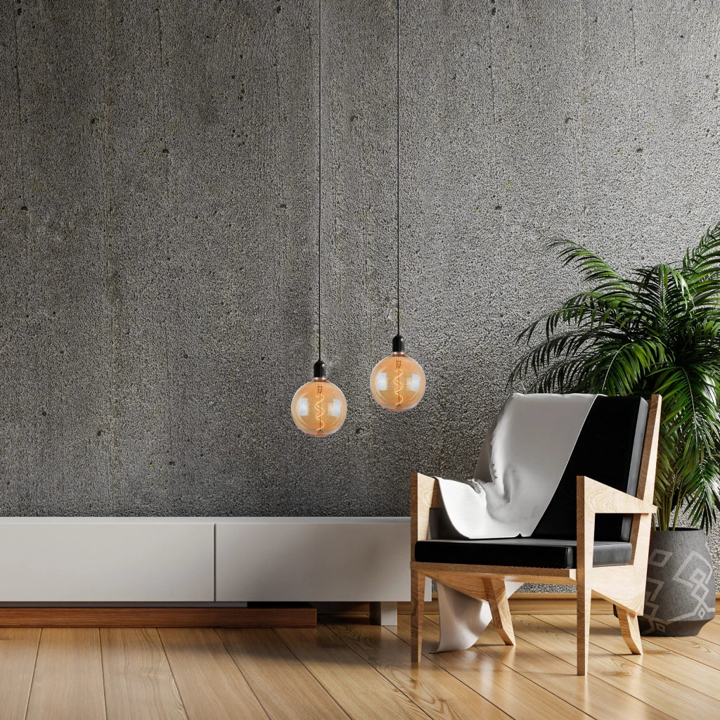 Lampadina LED Filamento G200 Ambra E27 4W 260lm 1800K Polux