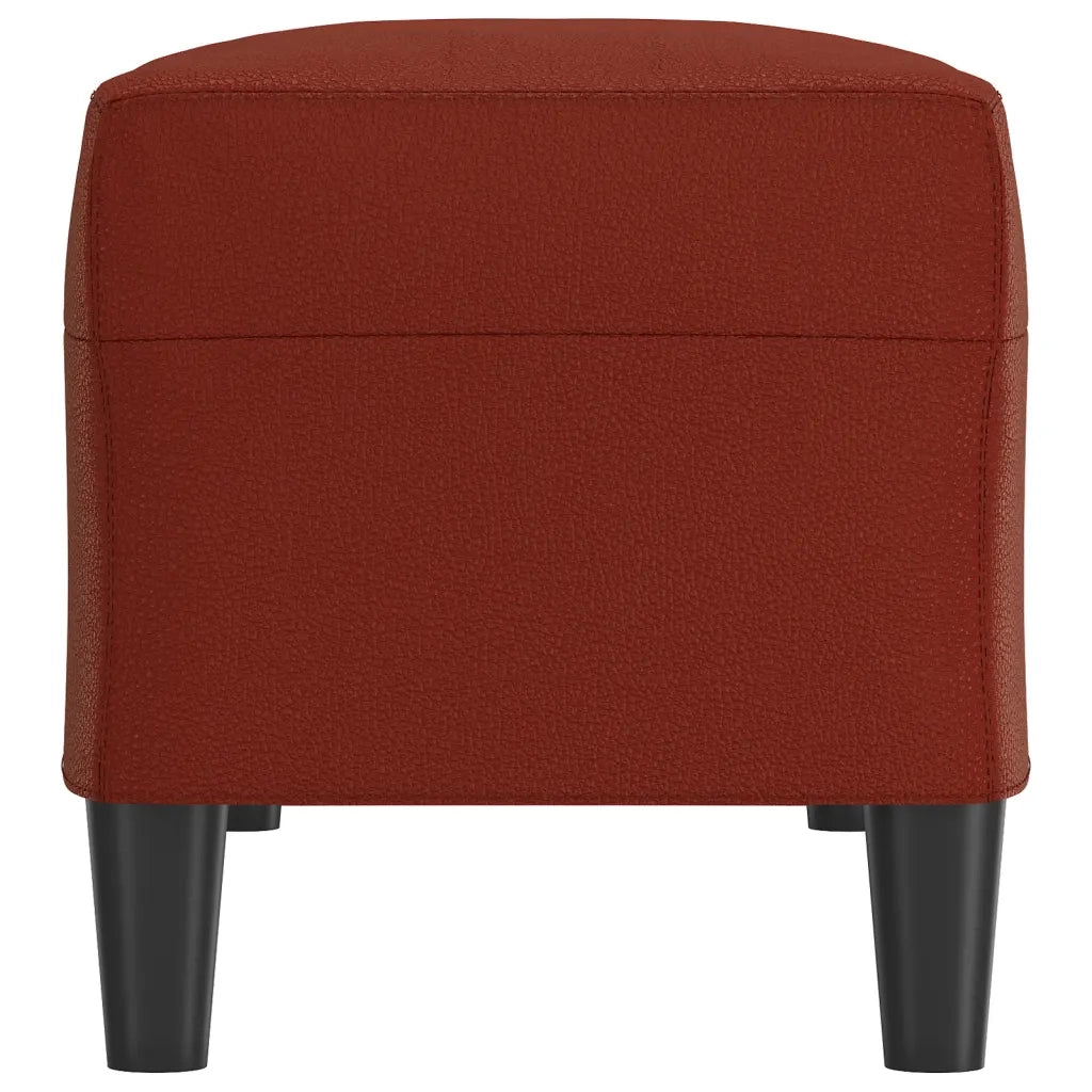 Panca Rosso Vino 100x35x41 cm in Similpelle cod mxl 64923