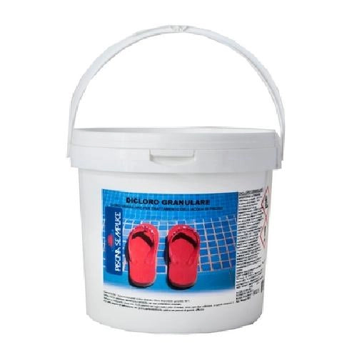 DICLORO GRANULARE AL 56% PER PISCINE 1 KG