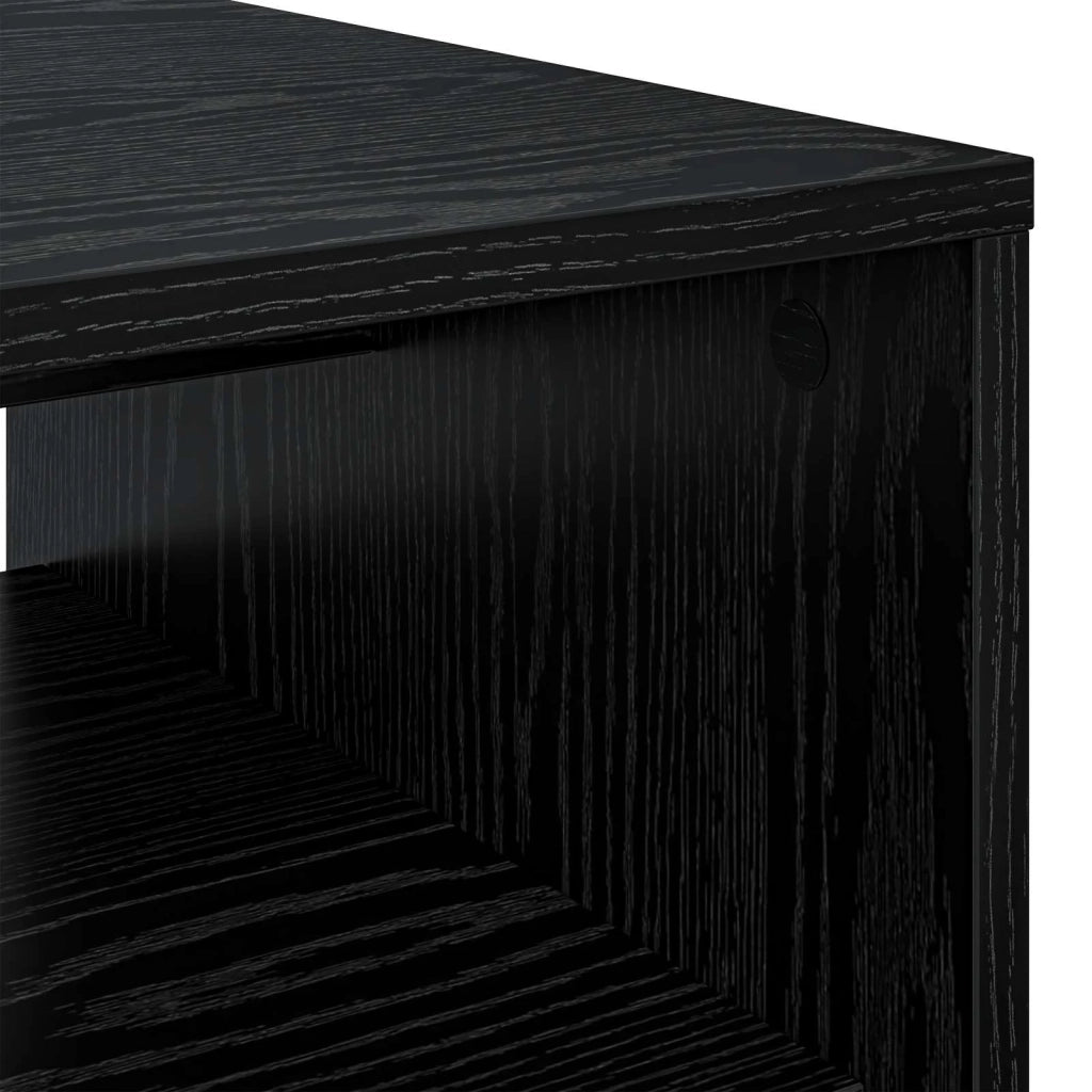 Tavolino da salotto Rovere Nero 60 x 50 x 40 cm 8000269