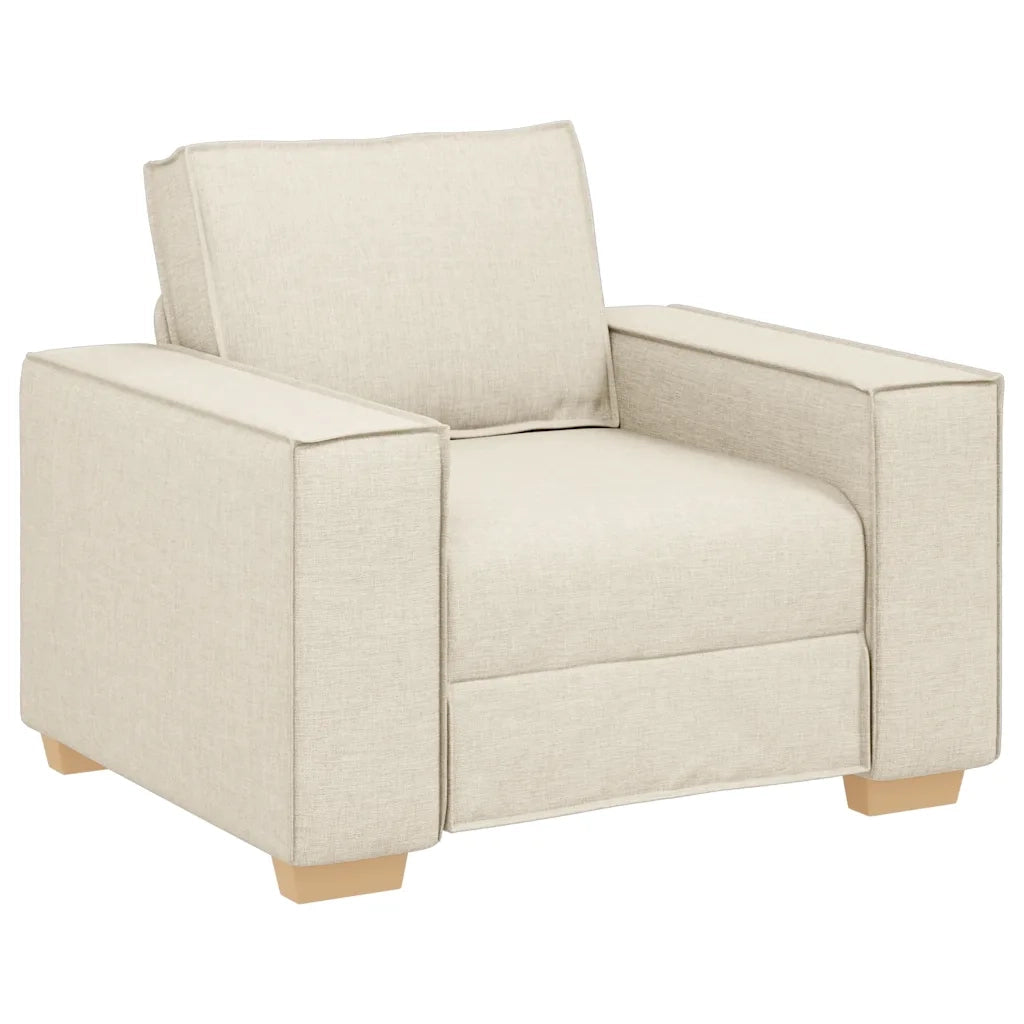 Poltrona-Divano Sedia-Poltroncina in Lino 100x78x84 cm