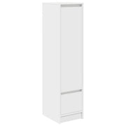 Credenza | Madia | Buffet da pranzo | Armadio da pranzo Bianca 29,5x34x119,5 cm in Legno Multistrato