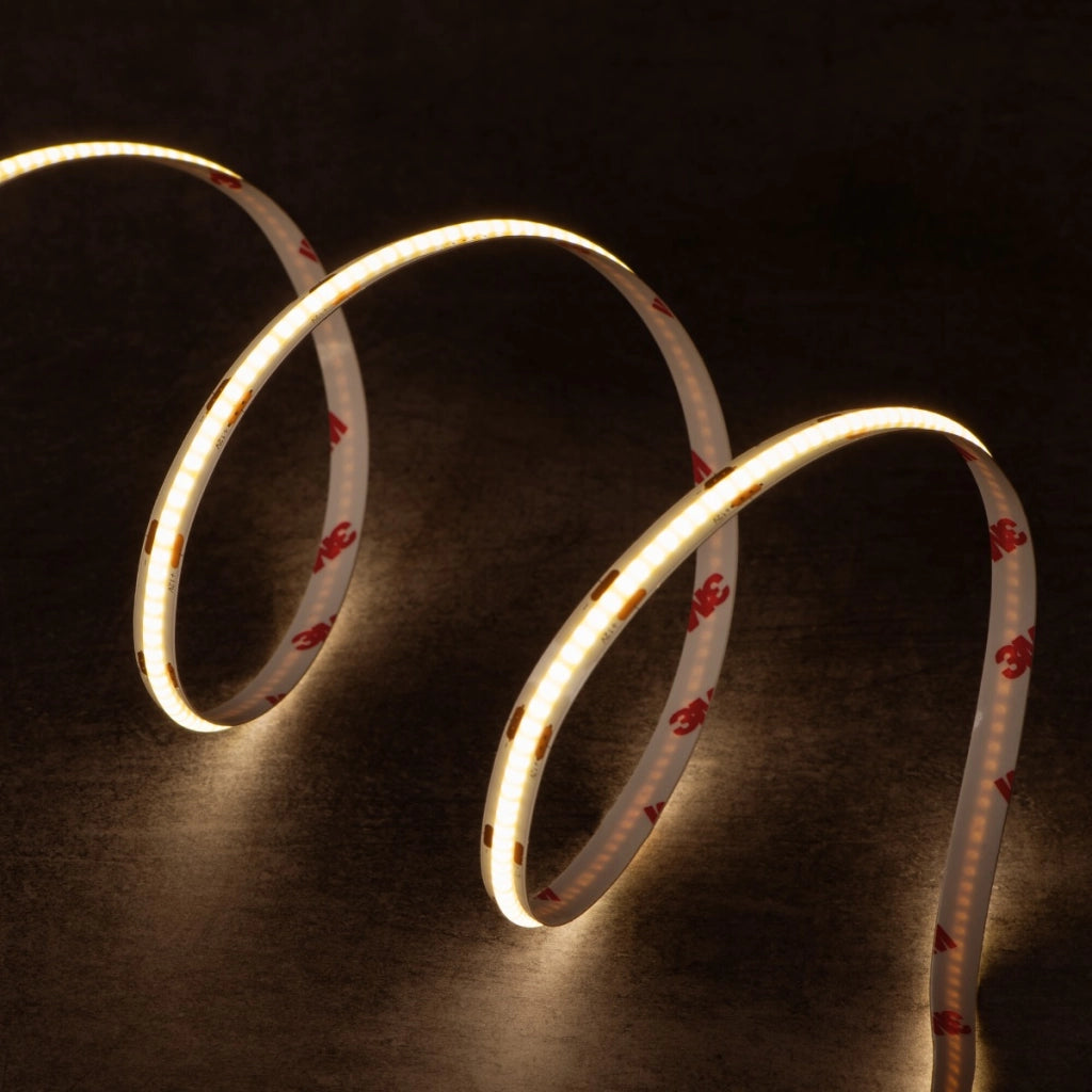 Striscia LED Kanlux LCOB 5m 3W/m dimmerabile 3000K 12V IP00