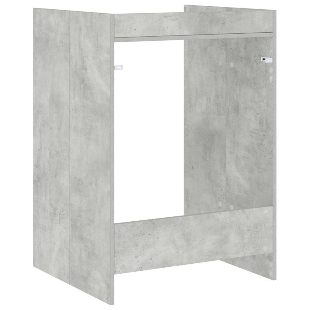 Mobiletto per lavatrice Calcestruzzo 67,5 x 62 x 97 cm CFW7740279