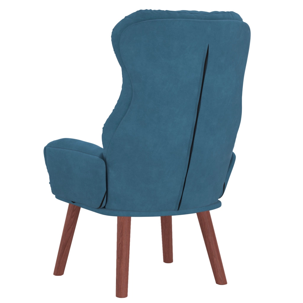 Poltrona Relax Blue Velvet
