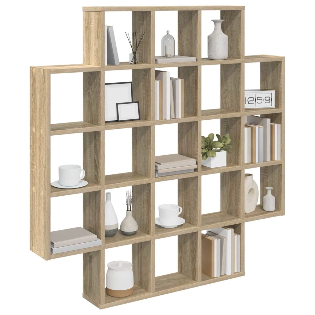 Scaffale da parete Rovere Sonoma 100 x 13 x 100 cm 8012246